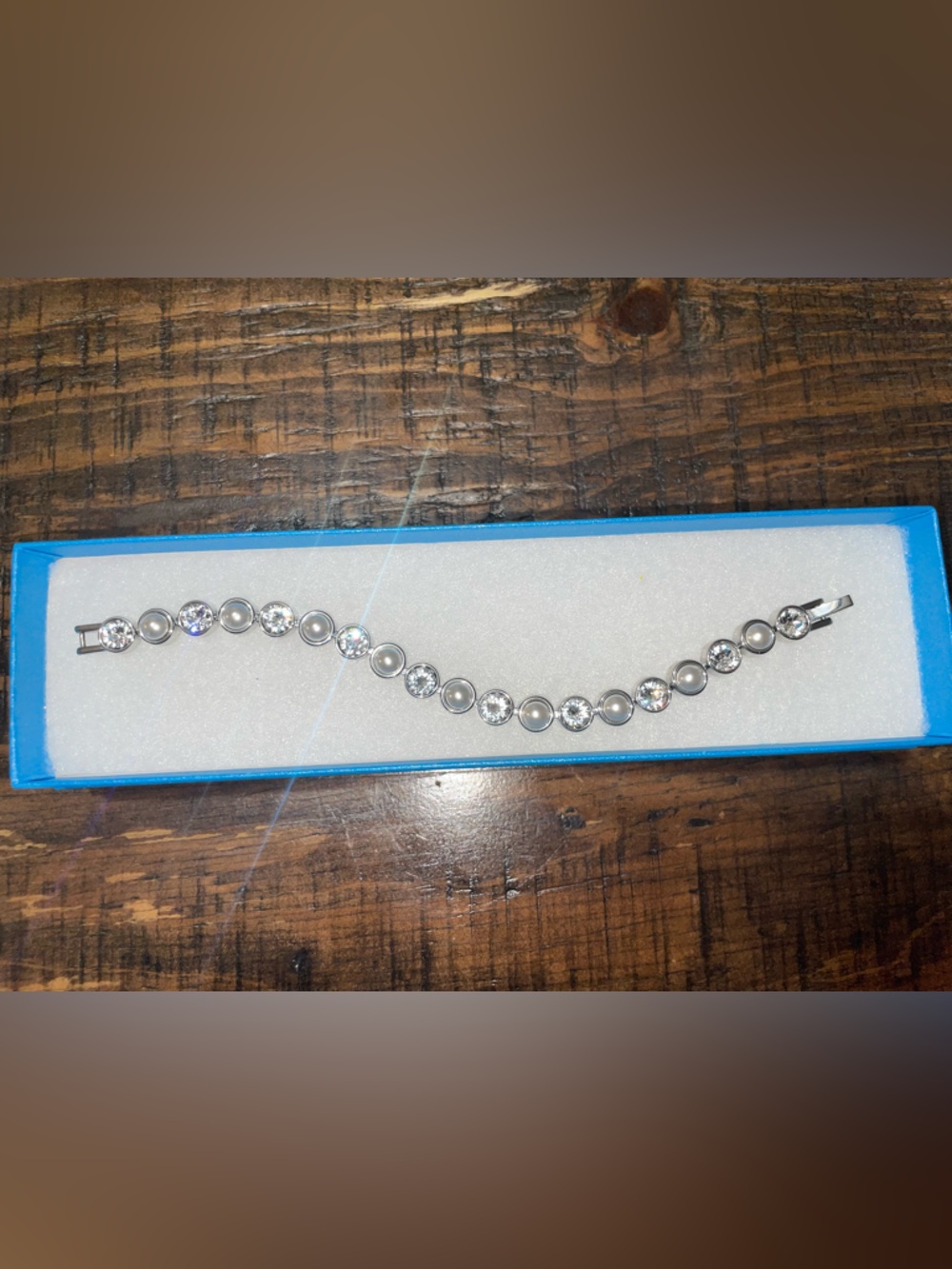 Touchstone Crystal by Swarovski Treasured Ice Bracelet